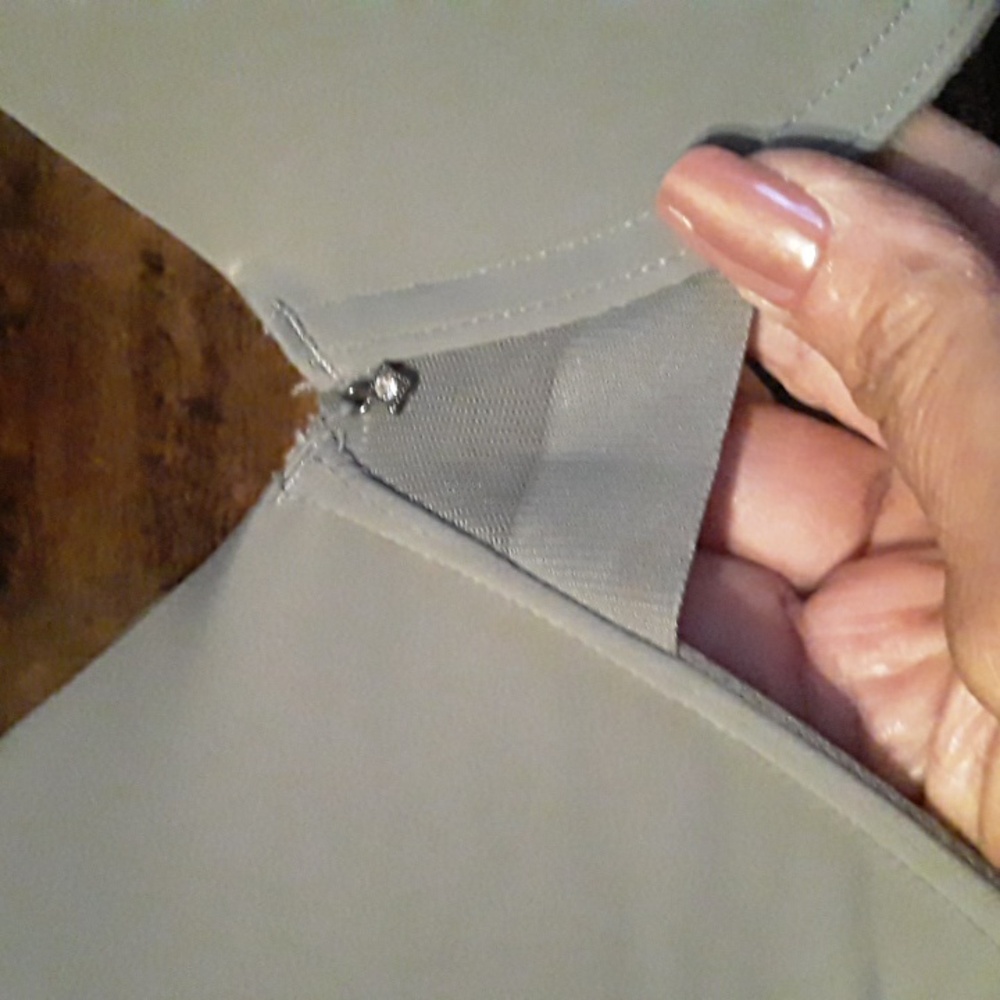 NWOT 38DD Simply Vera Grey Gorgeous Padded underwire Bra - Picture 5 of 16